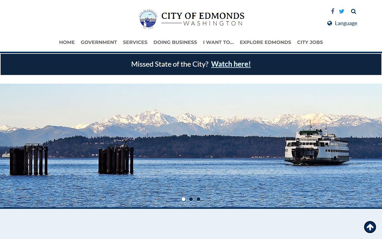 Edmonds Washington city website for divorce decree records