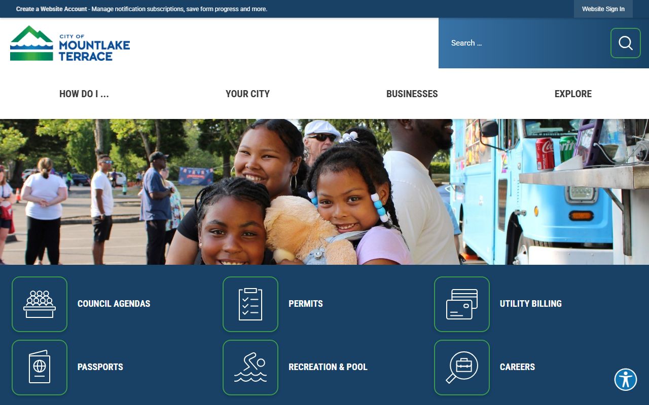 Mountlake Terrace city website for divorce decree records in Snohomish County