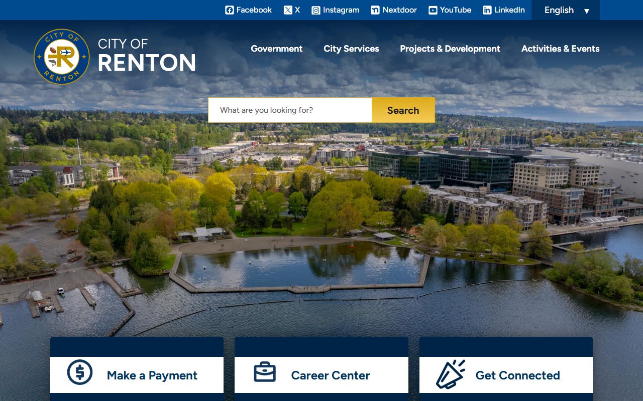 Renton city website for divorce records reference