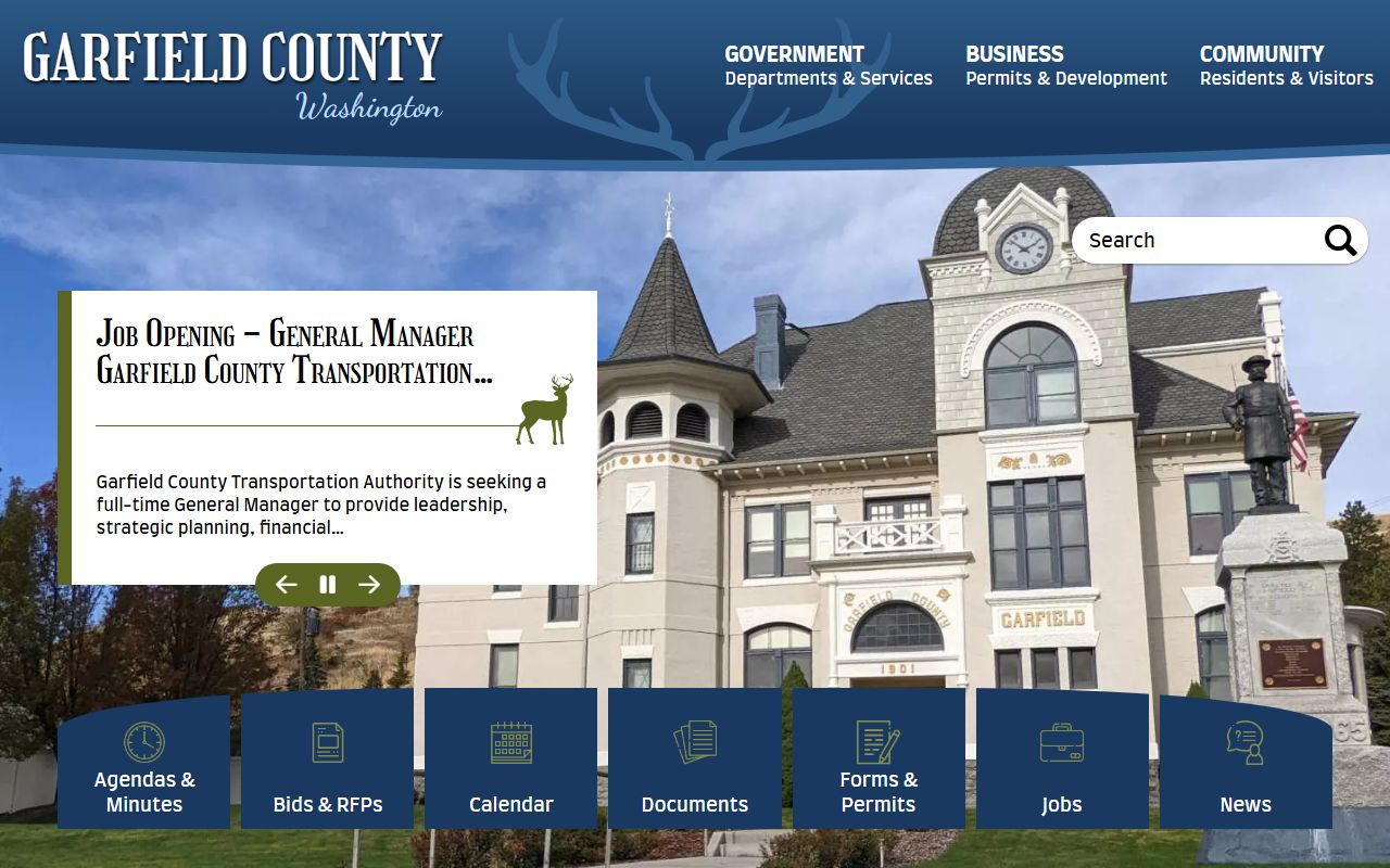 Garfield County Government website for divorce decree records